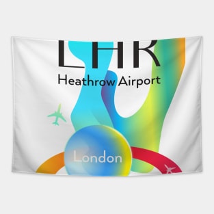 LHR Heathrow airport code London Tapestry