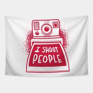 FUNNY CAMERA QUOTE Tapestry