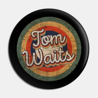 Tom Name Personalized Waits Vintage Retro 60s 70s Birthday Gift Pin