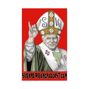 SW Pope Sticker T-Shirt