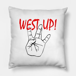 WS UP! Pillow