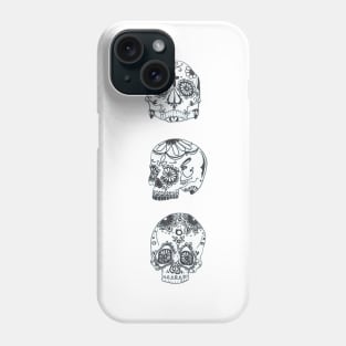 Mexican Sugar Skulls Phone Case