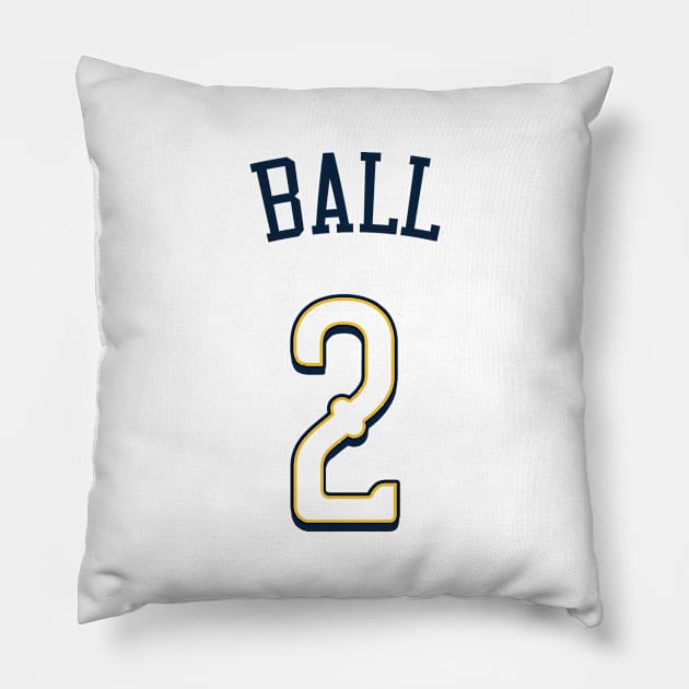 Lonzo Ball Pillow by telutiga