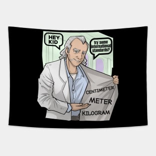 Funny Science Math Teacher Mathematics Physics Joke Tapestry