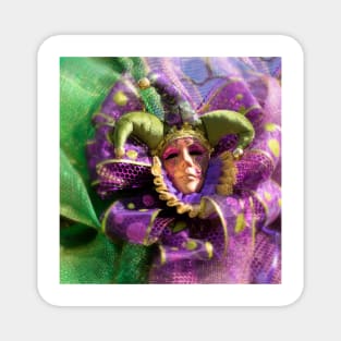 Mardi Gras Decoration Magnet