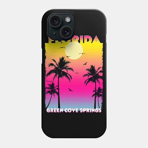 Green Cove Springs Florida FL Phone Case by SunsetParadise