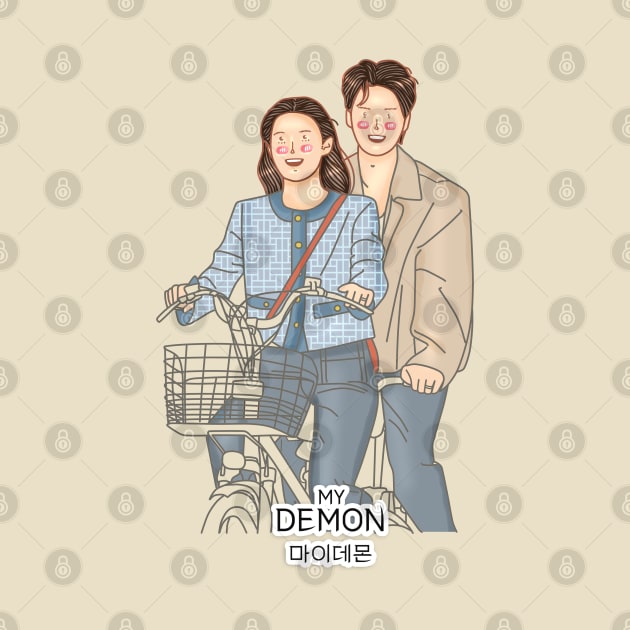 My Demon K-Drama Art by ArtByAzizah