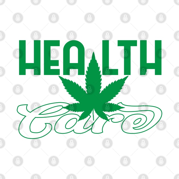 Health Care Weed by HassibDesign