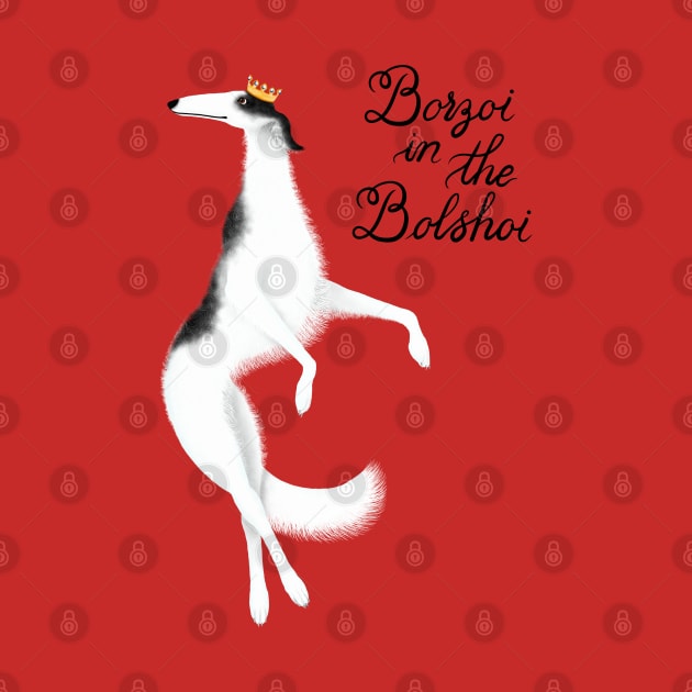 Borzoi in the Bolshoi by illucalliart