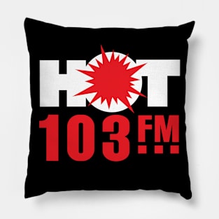 Hot 103.5 WQHT Radio T-Shirt Pillow