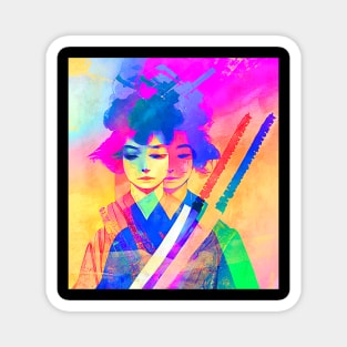 Samurai Girl 2 Magnet