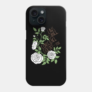 The White Rose Phone Case