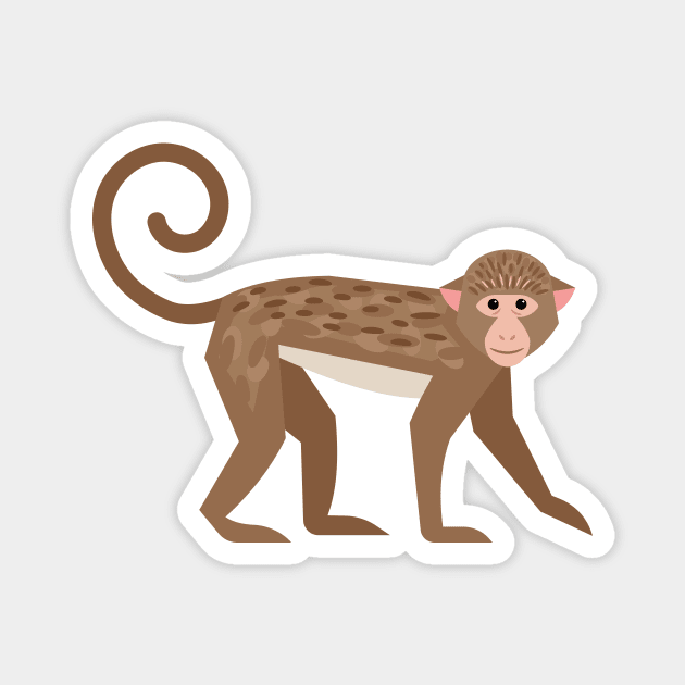 Marmoset Magnet by JunkyDotCom