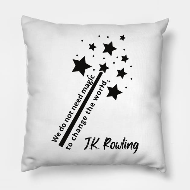 Rowling and Magic Pillow by Kidrock96