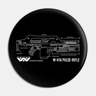 Pulse Rifle (Aliens) Pin