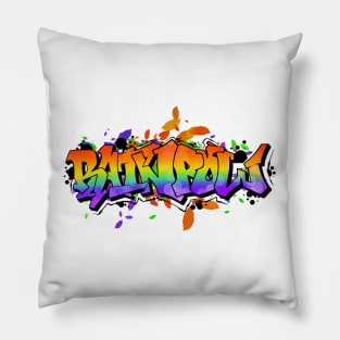 The Vibrant Beauty of Rainbow: Celebrating and Supporting the LGBT Community - Rainbow Graffiti Pillow