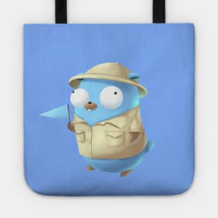 Golang Gopher Tour Guide for you Tote