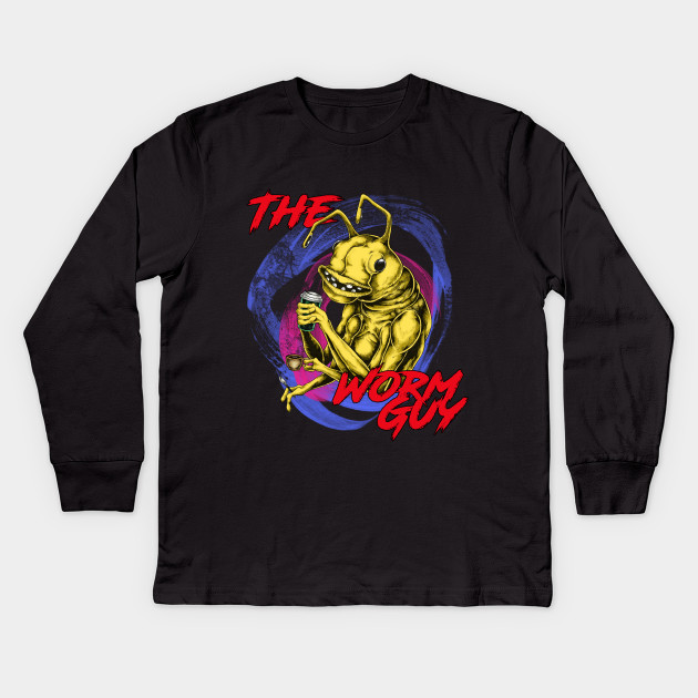 The Worm Guy Men In Black Kinder Long Sleeve T Shirt Teepublic De