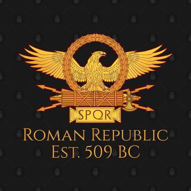 Roman Republic SPQR Classical Roman History City Of Rome by Styr Designs