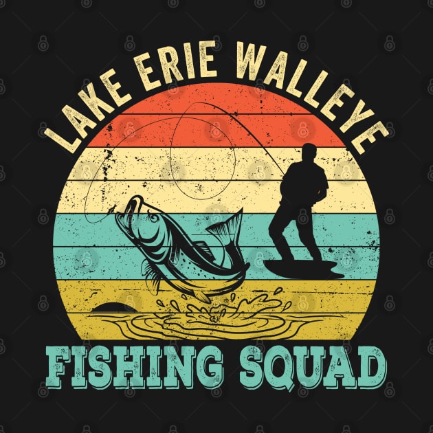 Walleye Blue Pike Fishing by BOOBYART