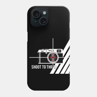 Shoot To Thrill BW Phone Case