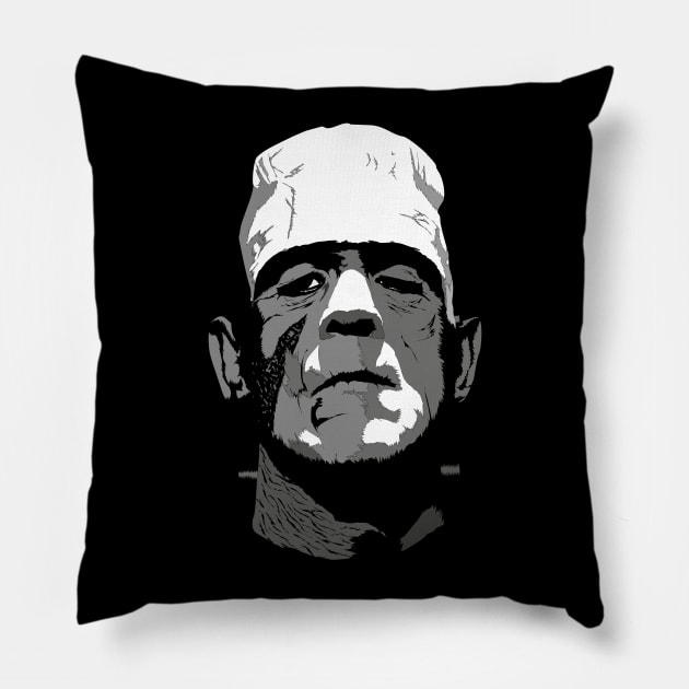 Frankenstein's Monster Pillow by Lafar