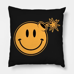 The Happy Bomb Pillow