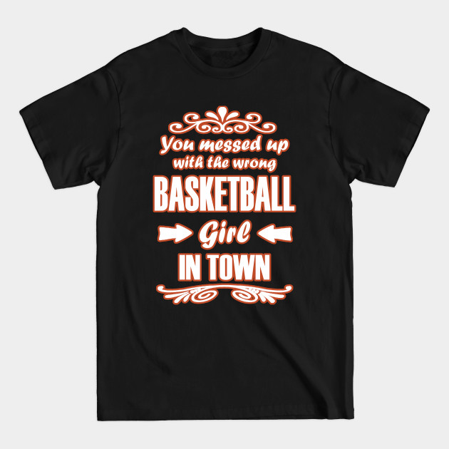 Disover Basketball Hobby Team Gift Girl Basket - Basketball Girls - T-Shirt