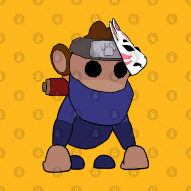 Ninja Monkey Adopt Me TShirt TeePublic