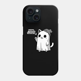 Cat.. Ghost! Phone Case