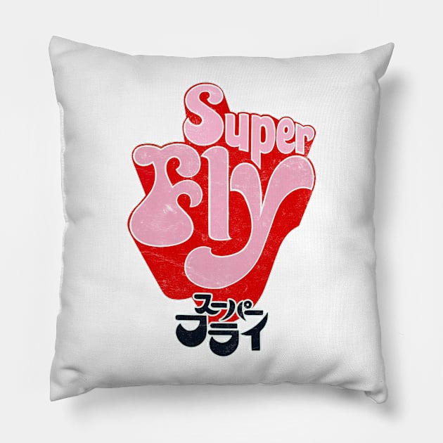 Super Fly Pillow by CultOfRomance