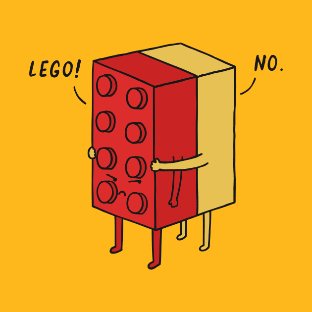 I will never lego by ilovedoodle