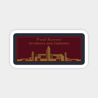 Paul Kersey's Business Card Magnet