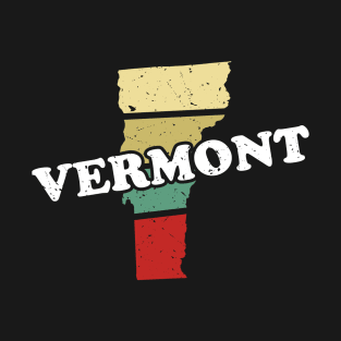 Retro Vintage Vermont Design, Souvenir Gift T-Shirt