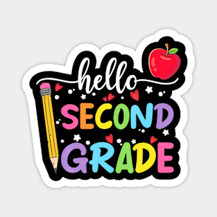 second Grade Team 2nd Grade Back to School Teacher Kid Magnet