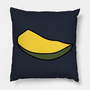 Mango Slice Pillow