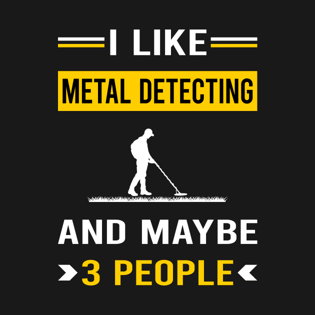 3 People Metal Detecting Detector Detectorist by Good Day