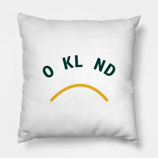 Oklnd Bsebll Pillow