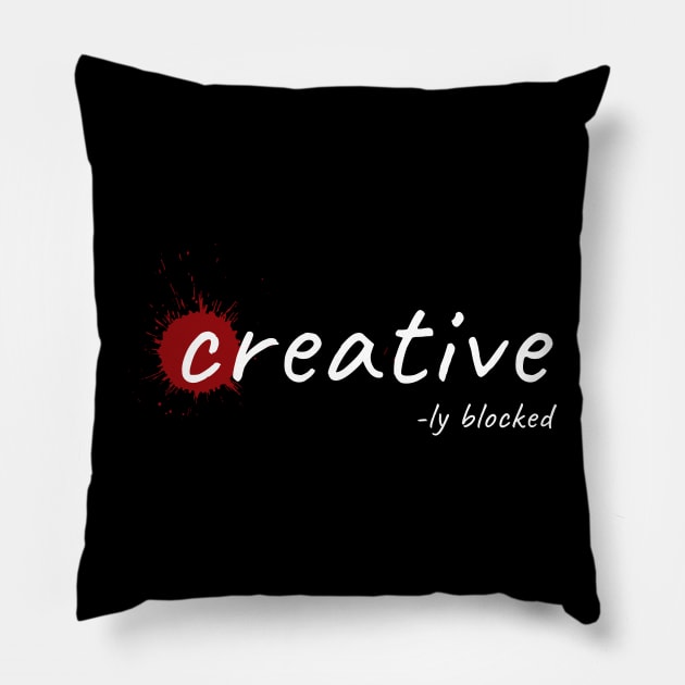 Creative block Pillow by Trashy_design