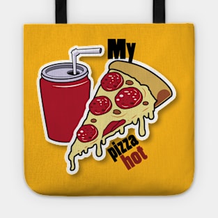 Pizza hot Tote