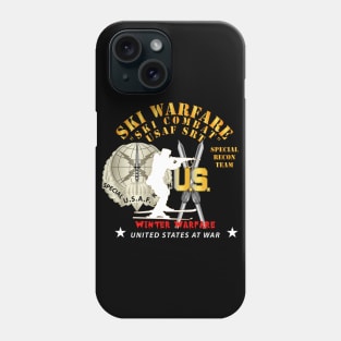 USAF Special Recon Team - Ski Warfare - Ski Combat - Winter Warfare X 300 Phone Case