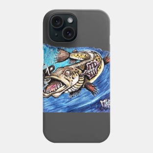 Battle Scarred Muskie Phone Case