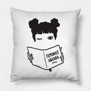 Feminist Agenda Pillow