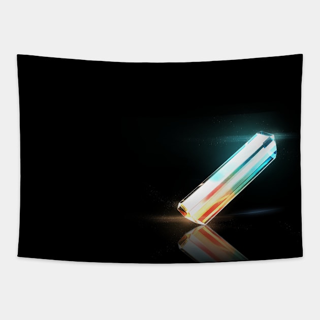 bicolor Tourmaline Tapestry by cluseller