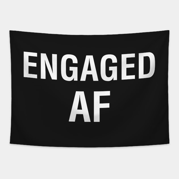 Engaged AF Tapestry by CityNoir