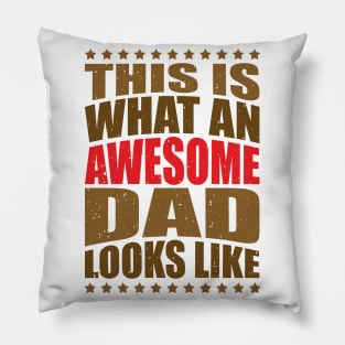 This Is A Fantastic Papa Fathers Day Gentlemen Pillow