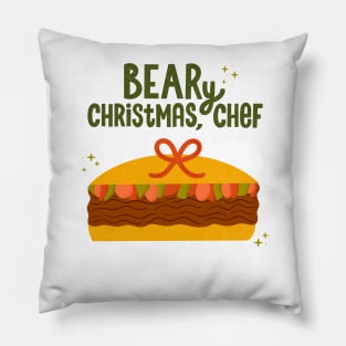 Beary Christmas, Chef Pillow