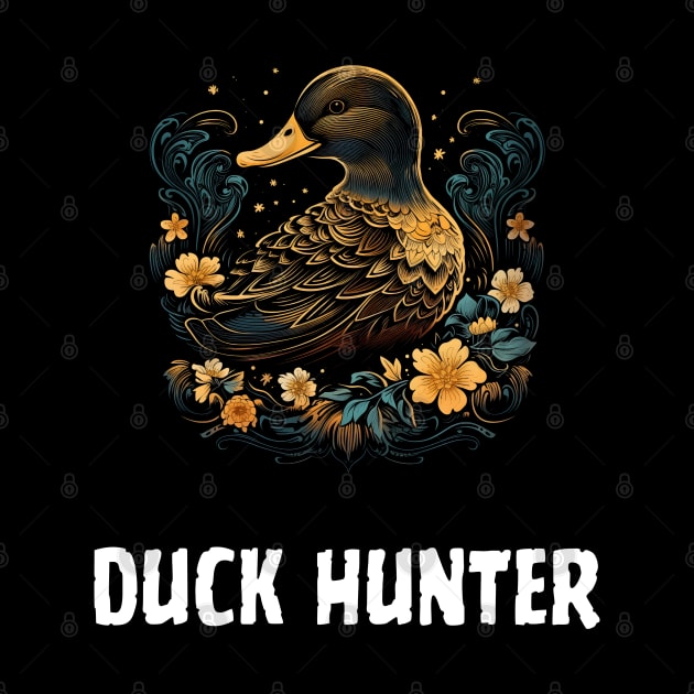 duck hunting by vaporgraphic