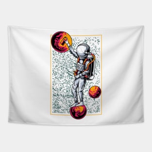 artist astronaut Tapestry