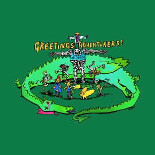 Greetings, Adventurers! Level 19 T-Shirt